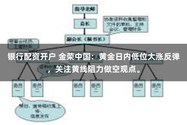 银行配资开户 金荣中国:黄金日内低位大涨反弹,关注黄线阻力做空观点。