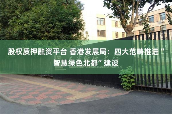 股权质押融资平台 香港发展局：四大范畴推进“智慧绿色北都”建设