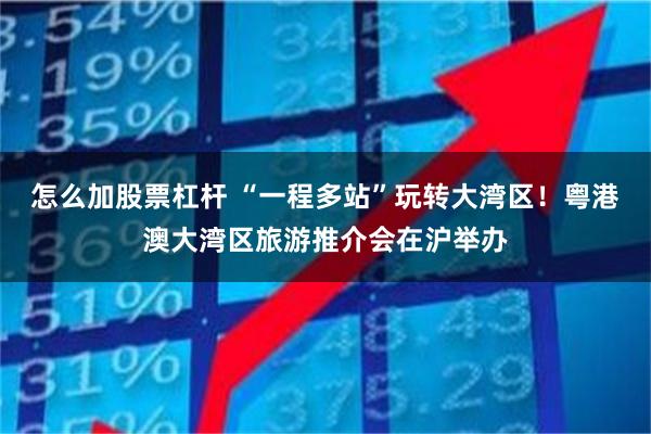 怎么加股票杠杆 “一程多站”玩转大湾区！粤港澳大湾区旅游推介会在沪举办