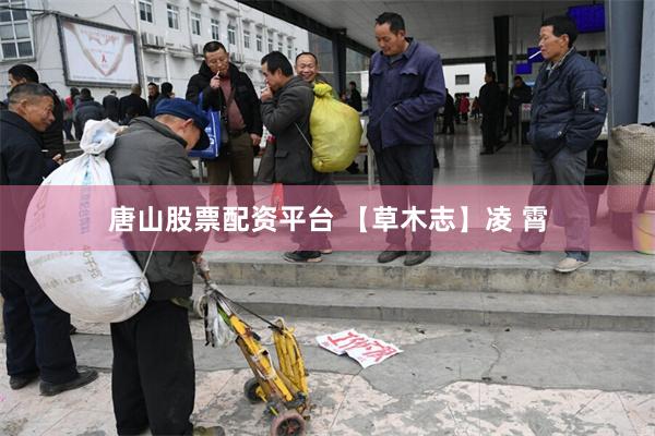 唐山股票配资平台 【草木志】凌 霄