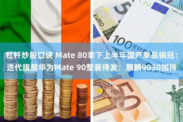 杠杆炒股口诀 Mate 80拿下上半年国产单品销冠：迭代旗舰华为Mate 90整装待发：麒麟9030加持